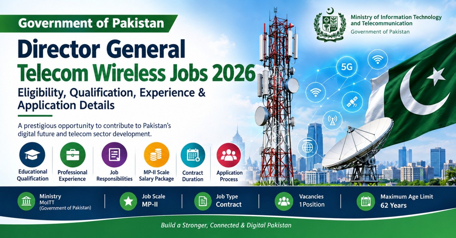 Director General Telecom Wireless Jobs 2026